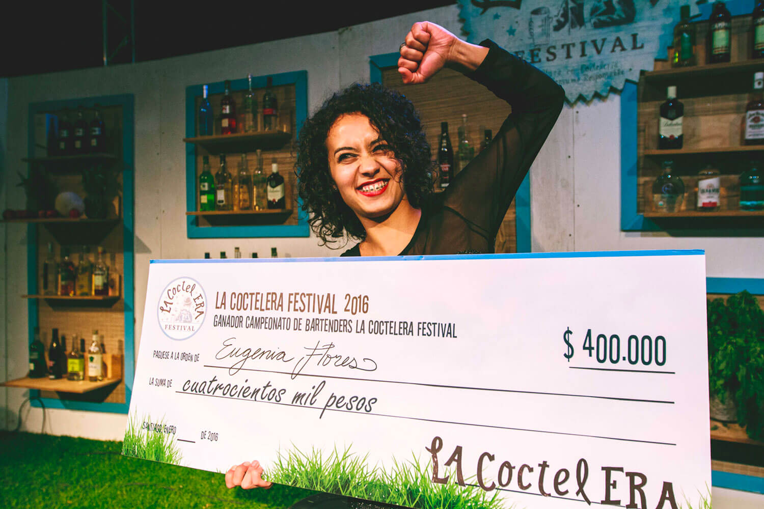 Eugenia Flores - Ganador Torneo de barras La Coctelera Festival 2016